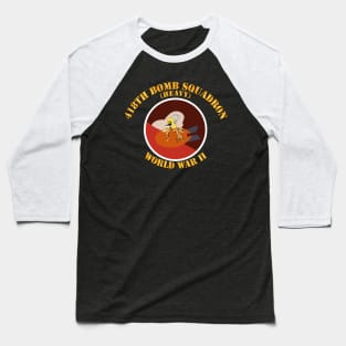 418th Bomb Squadron WWII Baseball T-Shirt